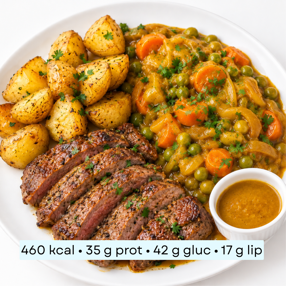 Diet - Steak, Pommes de Terre & Légumes au Curry Japonais