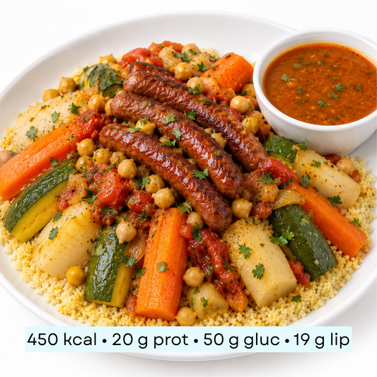 Diet - Couscous Royal aux Légumes & Merguez