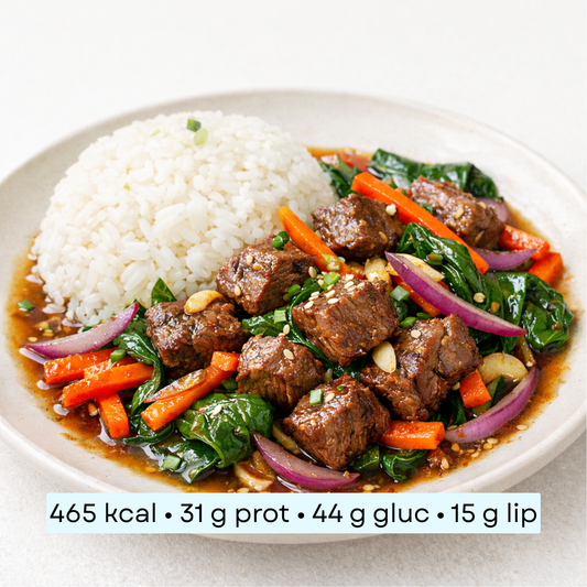 Diet - Bœuf en dés aux légumes & riz