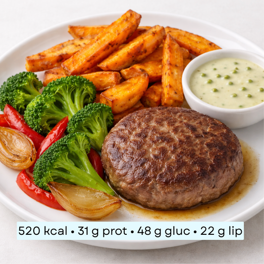 Diet - Burger Vitality & légumes sautés