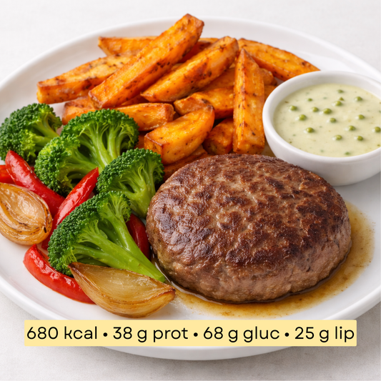 Sport - Burger Vitality & légumes sautés