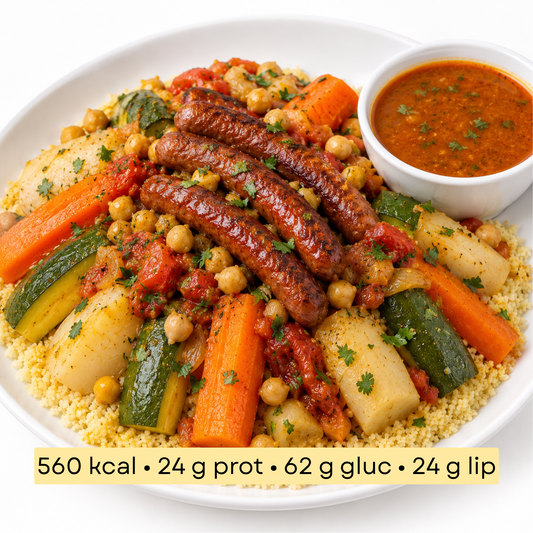 Sport - Couscous Royal aux Légumes & Merguez