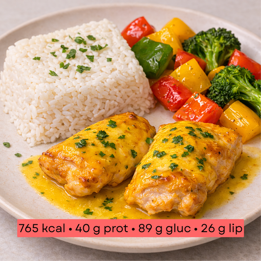 Masse - Poulet au Curcuma & Riz Parfumé