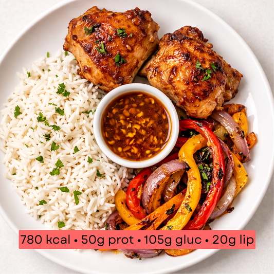 Masse - Poulet Cajun & Riz Basmati Parfumé