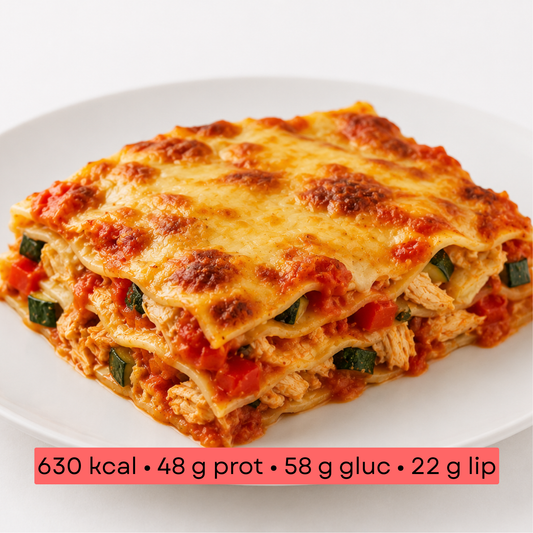 Masse - Lasagnes fondantes de poulet à la tomate & légumes du soleil