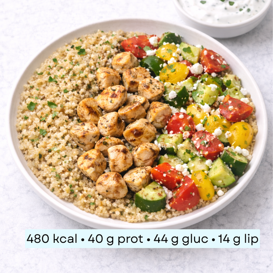 Diet - Bowl Poulet Méditerranéen & Quinoa Fraîcheur