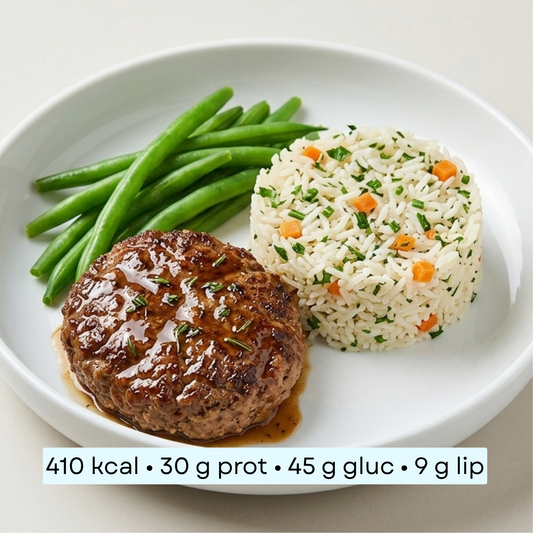 Diet - Bœuf Miroir & Riz Pilaf aux Herbes