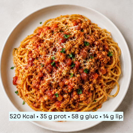 Diet - Spaghetti au poulet façon bolognaise