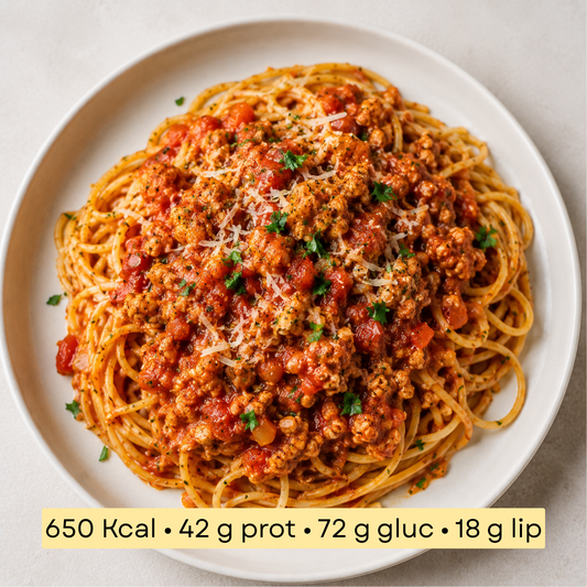 Sport -  Spaghetti au poulet façon bolognaise