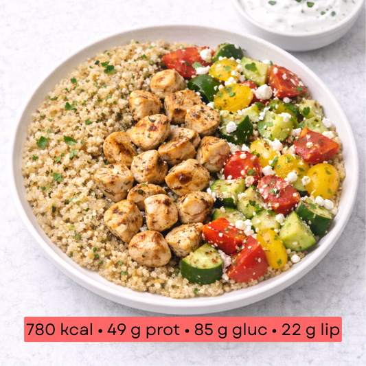 Masse - Bowl Poulet Méditerranéen & Quinoa Fraîcheur