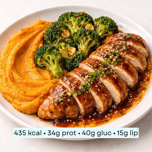 Diet - Poulet Teriyaki & Purée de Patate Douce