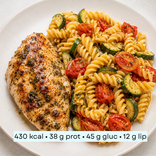 Diet - Suprême de Poulet aux Herbes & Fusilli