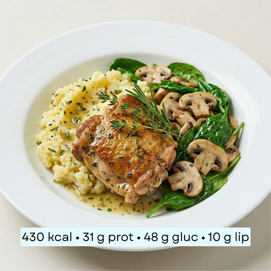 Diet -Poulet des Garrigues & Écrasé de Pommes de Terre