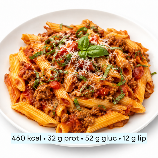 Diet - Penne à la viande hachée, sauce tomate