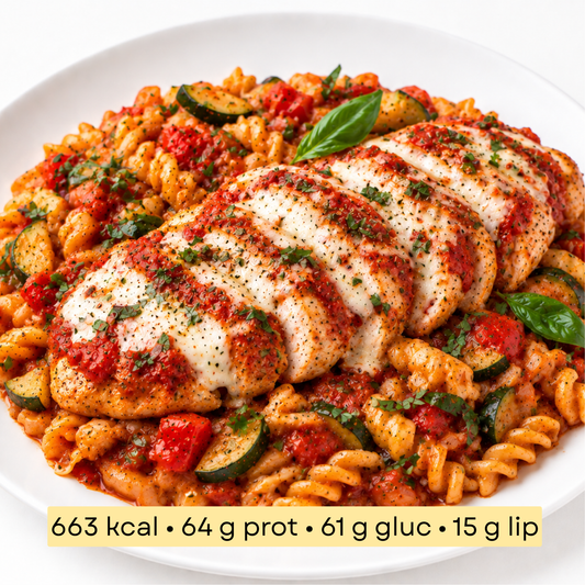 Sport - Spirelli au poulet, sauce tomate & mozzarella