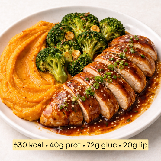 Sport -  Poulet Teriyaki & Purée de Patate Douce