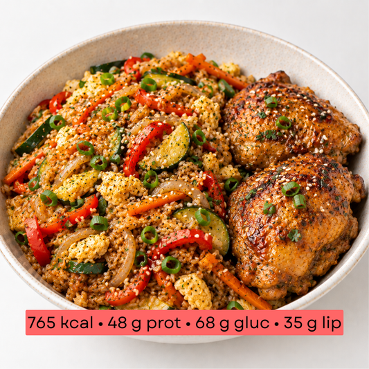 Masse - Riz asiatique au poulet
