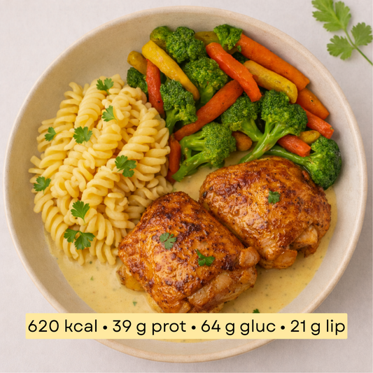 Sport - Poulet à la crème de coco & fusilli