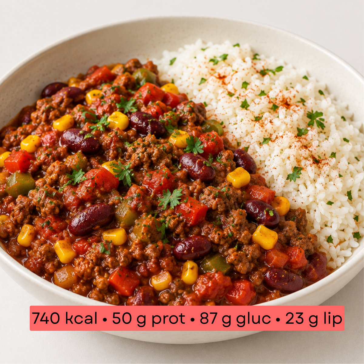 Masse - Chili con Carne & Riz