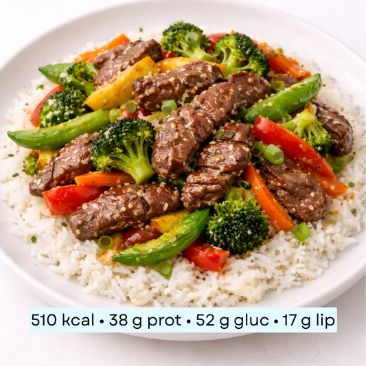 Diet - Bœuf aux légumes croquants & riz basmati