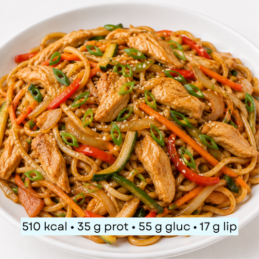 Diet - Nouilles au poulet gingembre