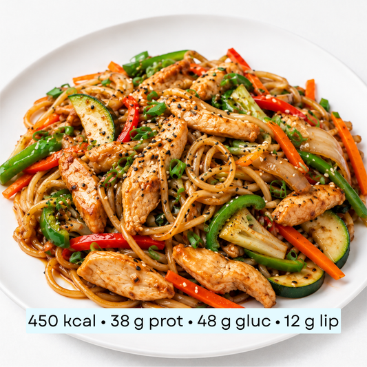 Diet - Nouilles Poulet Gingembre & Légumes Croquants