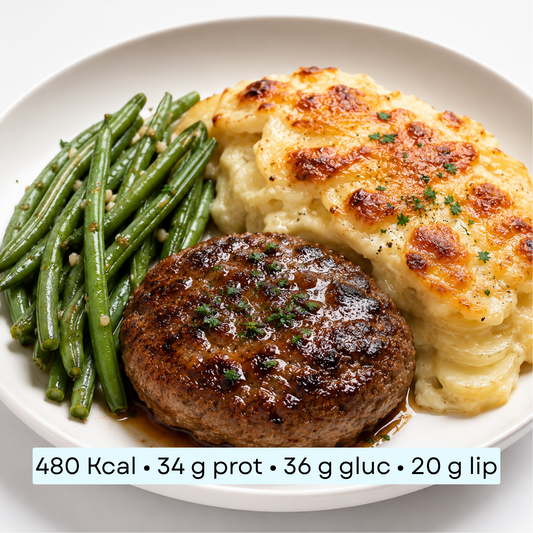 Diet - Steak de bœuf & gratin dauphinois maison