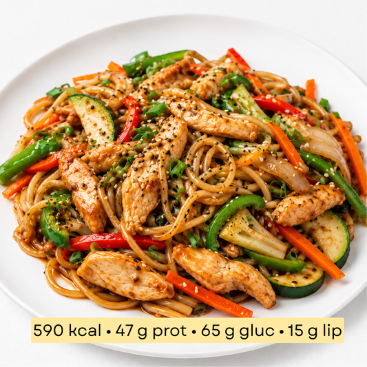 Sport - Nouilles Poulet Gingembre & Légumes Croquants