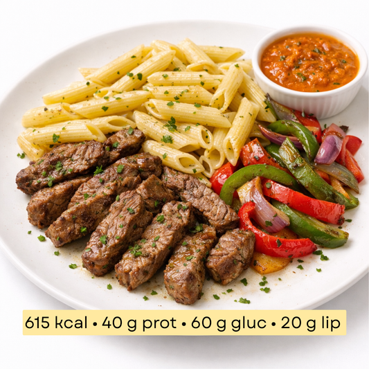 Sport - Bœuf émincé, linguine & légumes fondants