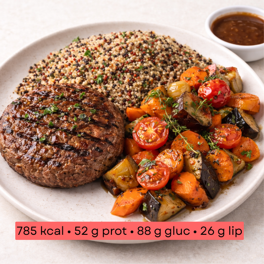 Masse - Steak de Bœuf Grillé & Trio de Quinoa