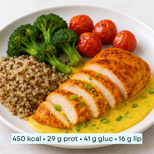 Diet -  Poulet au Curry & Quinoa d'Or