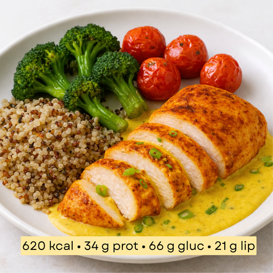 Sport -  Poulet au Curry & Quinoa d'Or