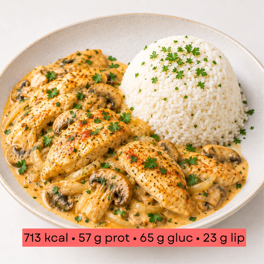 Masse - Poulet Stroganoff