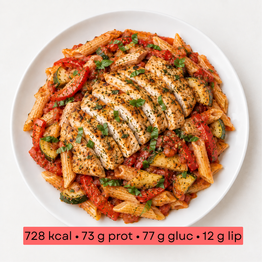 Masse - Penne sauce provençale au poulet